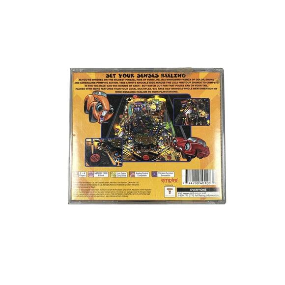 Pro Pinball: Big Race USA (Sony PlayStation 1, 2000) Complete, Tested - Picture 5 of 5